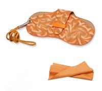 Porta Occhiali da Sole Morbido in Pelle Premium - Custodia Protettiva Sottile per Occhiali da Vista e Sole, Include Panno in Microfibra, Ideale per Viaggi e Regalo, Unisex, Giallo Limone