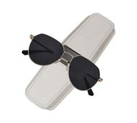 Porta occhiali da sole per auto, supporto magnetico per occhiali da sole auto, doppia clip per occhiali da sole, clip magnetica per occhiali, clip per biglietti, supporto per occhiali da sole, tutti i
