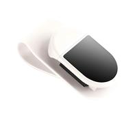 Porta occhiali da sole per auto, supporto per occhiali da sole, clip per porta tratti del sole Visor, organizzazione fresca per auto, organizzazione estetica utile, protezione multipla per l, beige