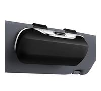 Porta occhiali da sole - Premere per aprire la durata di protezione per gli occhiali | Supporto per occhiali da sole auto | Clip per occhiali da sole per auto | Organizzatori automobilistici biglietti
