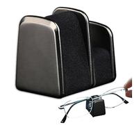 Porta occhiali per auto - Supporto per occhiali da sole in lega, organizer per cruscotto | Mini accessorio per supporto per occhialii da auto, kit portatile per riporre gli occhialii per la scrivania