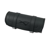 Porta Oggetti Attrezzi Moto Barilotto Forcella Custom Chopper Nero