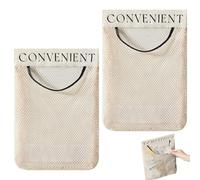 Porta oggetti da parete adesivo da 2 pezzi, portaoggetti da cucina, portaoggetti salvaspazio, adatto per riporre articoli vari in cucina o in camera.