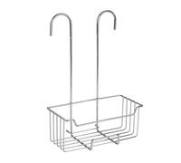 Porta oggetti doccia Milo appendibile in acciaio inox Acciaio inox
