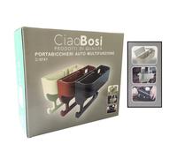 PORTA OGGETTI SEDILE AUTO PORTABICCHIERI ORGANIZER TAZZA UNIVERSALE