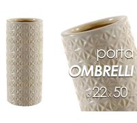 PORTA OMBRELLI 5023CM CERAMICA STILE ARTISTICO DELUXE TONDO STUDIO BIANCO