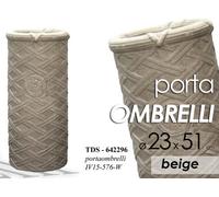 PORTA OMBRELLI CERAMICA ANTICATA CLASSICO MODERNO ARREDO Design BEIGE 5123 cm