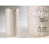 PORTA OMBRELLI CERAMICA TONDO INGRESSO CLASSICO MODERNO Design LUCIDO CERC 50 cm
