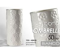 PORTA OMBRELLI CERAMICA TONDO INGRESSO CLASSICO MODERNO Design MARGHERITE 50 cm