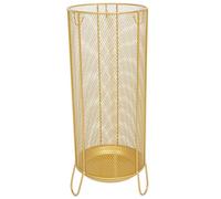 Porta Ombrelli Dorato in Ferro Design Elegante E Funzionale Per Spazi Ridotti Supporto Per Ombrelli Corti E Lunghi