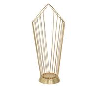 Porta Ombrelli Glam Stick 25,5x18,5x60 cm in Ferro Oro