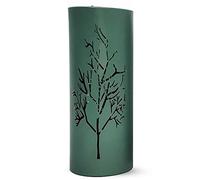 Porta ombrelli Portaombrelli in Metallo, Portaombrelli Rotondo per Ingresso con 3 Ganci, Stampella in Canna Portaombrelli per Interni/Esterni(Color:Verde)