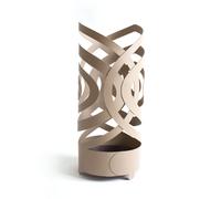 Arti & Mestieri Optical - Porta Ombrelli di Design 100% Made in Italy - in Ferro, 53 x 54 cm - Beige