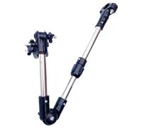 Porta ombrello universale morsetto ombrello pieghevole monte stretchide a supporto rotabile non slip in acciaio inossidabile in acciaio multifunzionale per passeggino da golf carrello morsetto per bi