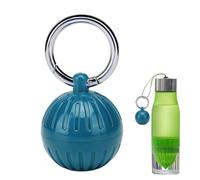 Porta orecchini portachiavi, scatola organizer per gioielli contro la perdita, design compatto con custodia protettiva, di chiusura sicuro, struttura robusta, soluzione portatile per il