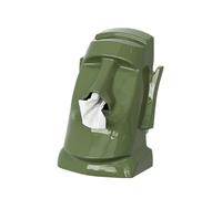 Porta originale | Personaggi 'isola di Pasqua per tovaglioli - Supporto per occhiali da sole per cuffie per casa e ufficio