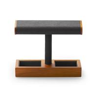 Porta Orologi e Bracciali Guarda l'organizzatore for rack con barra a T, supporto rigido, portagioielli in legno, portacatena, display for gioielli, for braccialetti(SM19202)