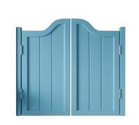 Porta Oscillante Interna in Legno Massello - Top Arcuato, Porta Divisoria Basculante per Cucina, Bar, Corridoio, Zona Ingresso(90x90cm(35.4x35.4in))