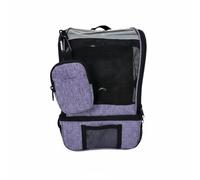 Porta Ossigeno Portatile Accessorio Compatibile Concentratore Zaino Traspirante Borsa Organizer Tasche Adatto per Persone Salute Camminate Acquisti Taglia Unica, Viola