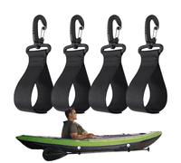 Porta Pagaia per Kayak | 4 Pezzi Morsetto Asta Porta Canne,Supporto per Asta da Kayak,Per Uso in Spiaggia, Mare, Lago, Canoa, Fiume, , Rafting e Sport Nautici