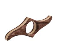 Porta pagina per il pollice, in legno, per tenere i libri aperti, segnalibro rustico rombico per una facile lettura, porta libri resistente all'usura per studenti, insegnanti e amanti dei libri