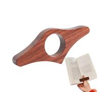 Porta pagina per pollice - Segnalibro in legno per pollice | Anello portatile per pollice Porta pagina compatto | Supporto leggero per il pollice per gli amanti della lettura, compleanni e laurea