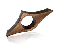 Porta Pagine Libro in Legno di Noce, Supporto Laterale per Libro, Accessori per la Lettura, per Gli Amanti dei Libri, 23 mm