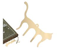 Porta pagine musicali per gatti - Clip per spartiti per gatti | Clip porta pagine musicali - Adorabile spartito a forma di gatto per giochi all'aperto, carta per appunti, libri, Pi