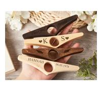 Porta pagine per libri, personalizzato, per lettura del pollice, supporto per pagina con nome, assistente di lettura, regalo per gli amanti dei libri, uomini, donne, regalo di compleanno (beige)