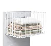 Porta palle asciugatrice magnetica - Organizer per palline di essiccazione - Cesto organizer pieghevole per camera da, armadietto, frigorifero, dormitorio, armadio, camera da, armadio a