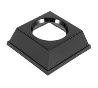 Porta Palloni da Basket in Plastica Nera, Supporto Stabile | Design Cavo Quadrato, per Ufficio Allenatore e Garage, Adatto a Pallone Firmato e Collezionisti Sportivi