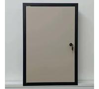 Porta pannello di accesso in metallo con serratura nascosta 40 x 40 cm 40 x 60 cm 50 x 50 cm 61 x 60 cm resistente porta di accesso marrone per una facile manutenzione e accesso alla riparazione (32 x