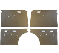 Porta Pannello Scheda Legno 4 Pz R+L + F+R per Mercedes W108 S Corto Corpo Good