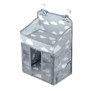 Porta pannolini per culla - Organizer multitasche regolabile impermeabile | Stabile impilatore per pannolini per bambini con grande capacità di stoccaggio | Organizzatore per la cameretta del presepe