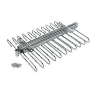 Porta Pantaloni Estraibile per Armadio 11 Grucce in Acciaio Emuca Cromato