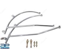 Porta Parafango Posteriore LH+RH Cromato Per Royal Enfield 500cc