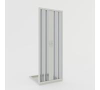 PORTA PARETE NICCHIA PVC 130 CM APERTURA CENTRALE A SOFFIETTO H 185 1 LATO