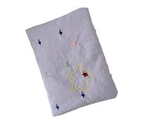 Porta passaporti da donna con ricamo coreano pratico e sicuro per la gestione dei documenti di viaggio, organizer per biglietti e passaporti, con scomparti per carte di credito, Viola, Bellezza di