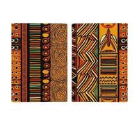 Porta passaporto a righe africane ultra sottile in pelle PU organizer per documenti da viaggio compatto premium internazionale per passaporto americano copertura per donne uomini