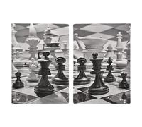 Porta passaporto a scacchi in bianco e nero ultra sottile in pelle PU organizer per documenti da viaggio compatto premium internazionale per passaporto statunitense per donne e uomini