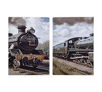 Porta passaporto a treno locomotiva a vapore, ultra sottile, in pelle PU, organizer compatto premium internazionale per passaporto, per donne e uomini