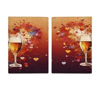 Porta passaporto con cuore colorato champagne ultra sottile in pelle PU organizer per documenti da viaggio compatto premium internazionale per passaporto americano copertura per donne uomini