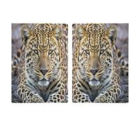 Porta passaporto con leopardo animale africano portafoglio personalizzato per passaporto per donne uomini porta documenti da viaggio organizer