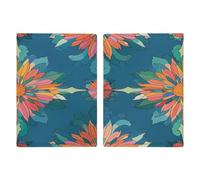 Porta passaporto con motivo cardo scozzese dai colori vivaci, ultra sottile, in pelle PU, organizer per documenti da viaggio, compatto, di alta qualità, per passaporto internazionale degli Stati Uniti