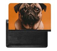 Porta passaporto con tre gatti, sottile, da viaggio, con blocco RFID, custodia per passaporto, con scomparti per carte di credito, per donne/uomini, Un Carlino, One Size, Moderno