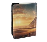 Porta passaporto da viaggio con pappagalli sugli alberi, custodia per passaporto per uomini e donne, organizer per documenti e carte di credito, Tumulo, Taglia unica