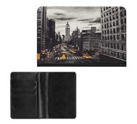 Porta passaporto Elegance from New York, custodia per passaporto, sottile, da viaggio, per donne e uomini, stile, taglia unica, protezione passaporto