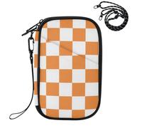 porta passaporto impermeabile per viaggi per viaggi Classic Checkered | Custodia a portafoglio per passaporto combinata per vaccino da donna, ultra sottile