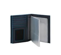 Porta passaporto in pelle con porta documenti rimovibile Piquadro Blue Square, blu - Tabella Colori: Blu