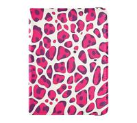 Porta passaporto in pelle di leopardo cinese Deeppink per viaggio Vaccino Card Holder Cover Combo Badge ID Vaccino Card Holder Portafoglio per gli uomini Impermeabile